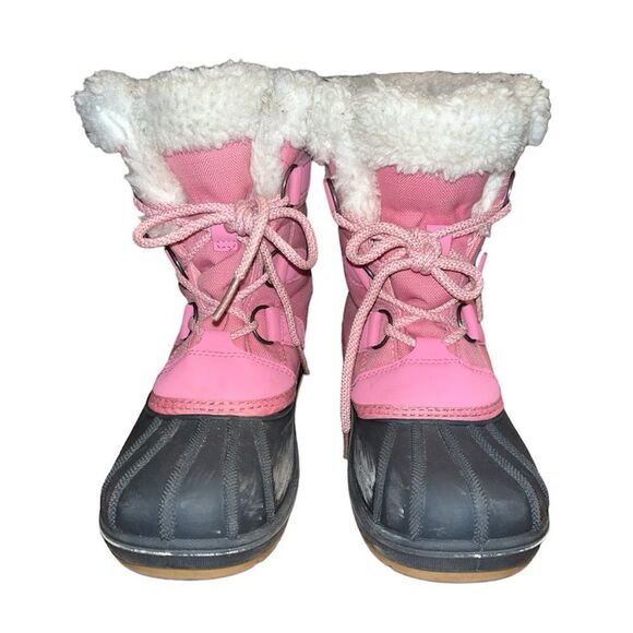 Cat & Jack Pink Winter Boots - Picture 2 of 6